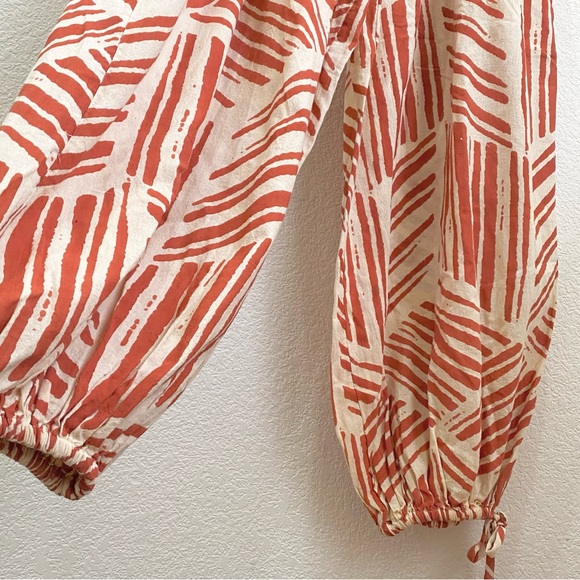 FREE PEOPLE OB969834 Printed Matchmaker Balloon Pants Size S - Picture 9 of 16